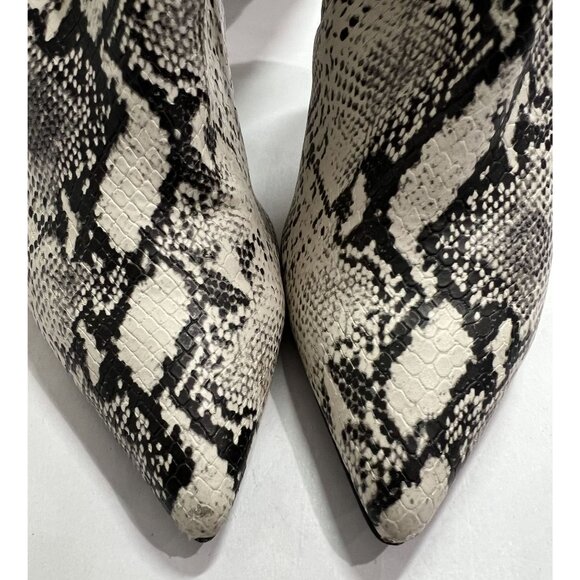 Steve Madden Domain Thigh High Boots in Snake-Print - Picture 4 of 9